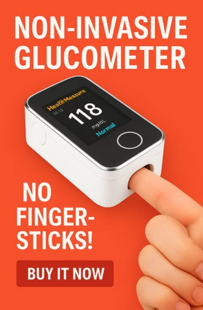 GlucoGOLD™ - De Niet- Invasieve Glucose Meter, meet binnen 5 seconden je suikergehalte zonder te prikken!